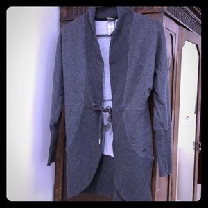 CHAMPION C9 ANTHRACITE CARDIGAN Cover Up XS